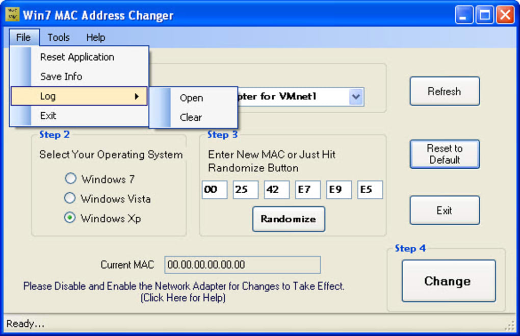 Download Change Mac Address Windows 10